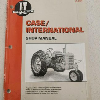Case International Shop Manual C-201
