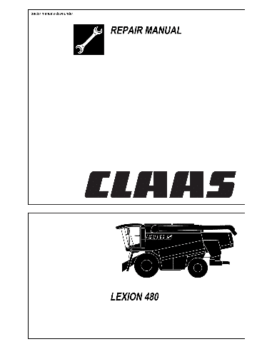 lexion 480 repair manual