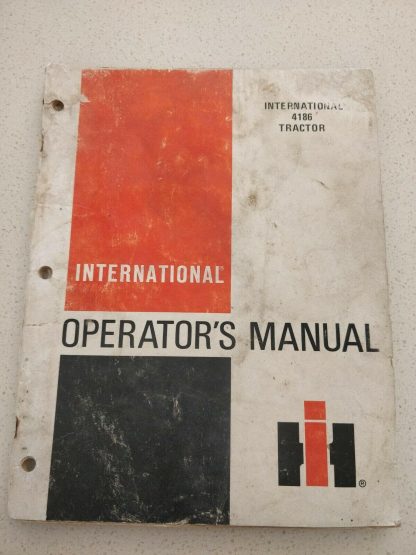 International Harvester 4186 Tractor Operators Manual