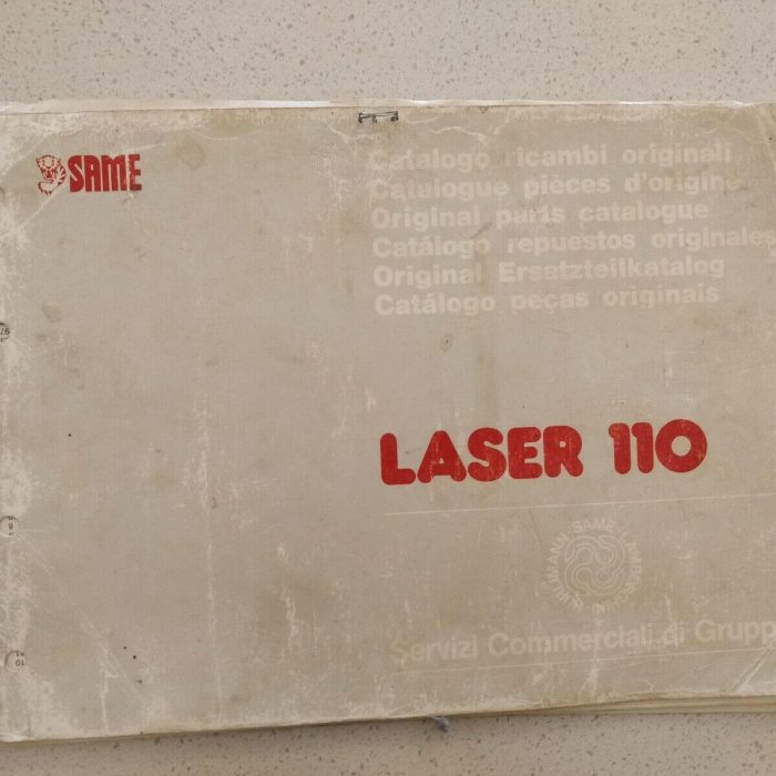 Same Laser 110 catalog parts book